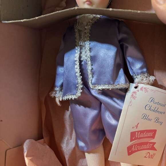 NIB Madame Alexander Blue Boy 1340 Portrait Children Doll 12" Original Box Laven - Picture 1 of 5